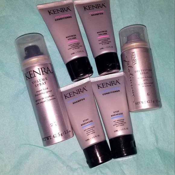 ❌SOLD❌NEW 6pc KENRA haircare bundle Deluxe size - Picture 1 of 8